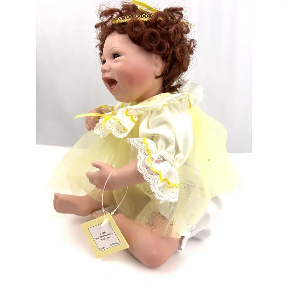 VTG Ashton Drake I Wish You Happiness Porcelain Doll  All I Wish For You Retired